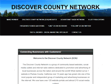 Tablet Screenshot of discovercountynetwork.com